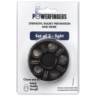 Afbeelding in Gallery-weergave laden, PowerFingers - Light, set van 3 vingertrainers
