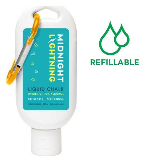 Refillable Liquid Chalk Bottle (50ml), liquid chalk