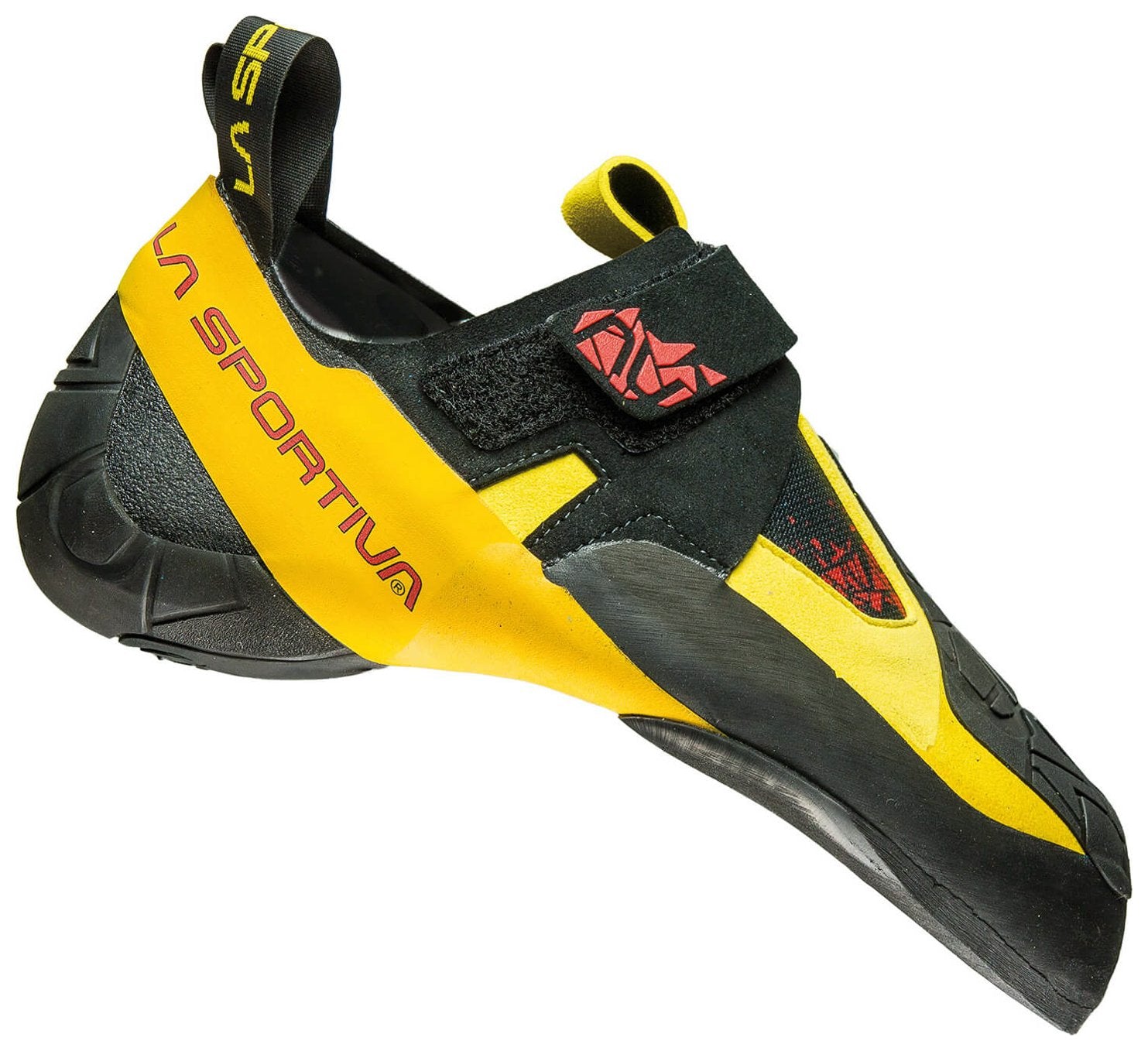 Skwama - noir/jaune, chaussons d'escalade hommes