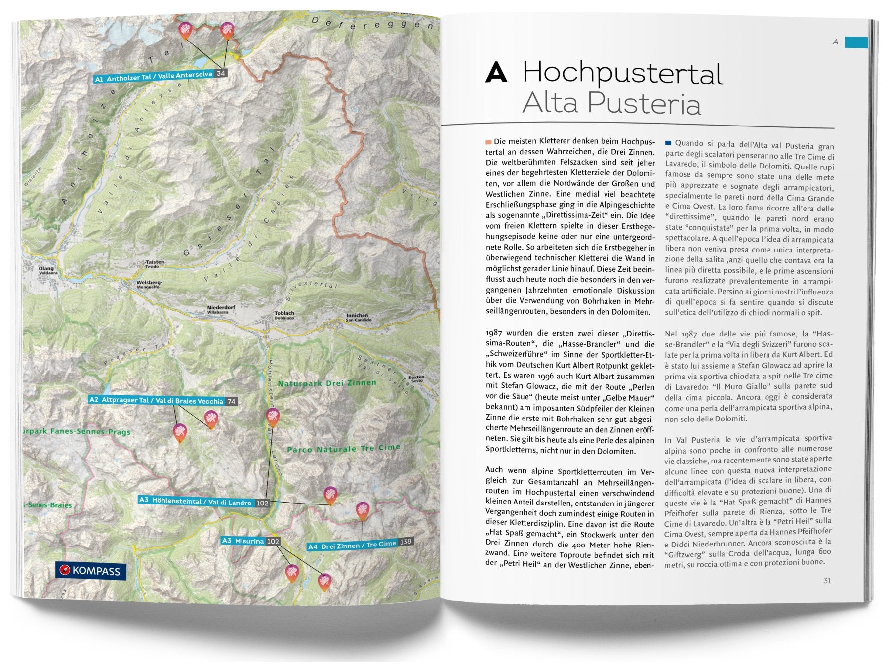 Dolomites (2021), multi-pitch klimgids