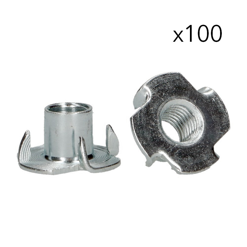 T-Nut, galvanized - 100 pack