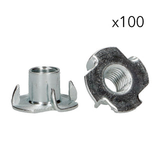 Afbeelding in Gallery-weergave laden, T-Nut, galvanized - 100 pack
