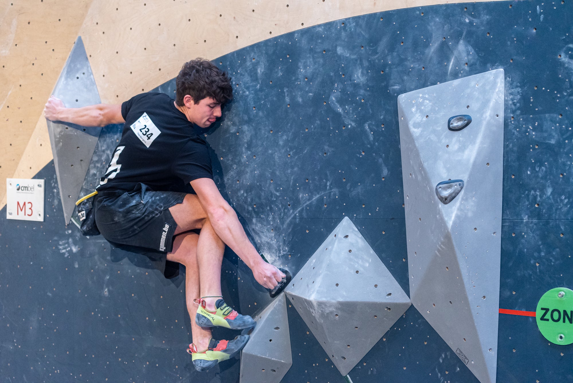 Thibo Bourgeois, Belgian Championship Boulder 2023