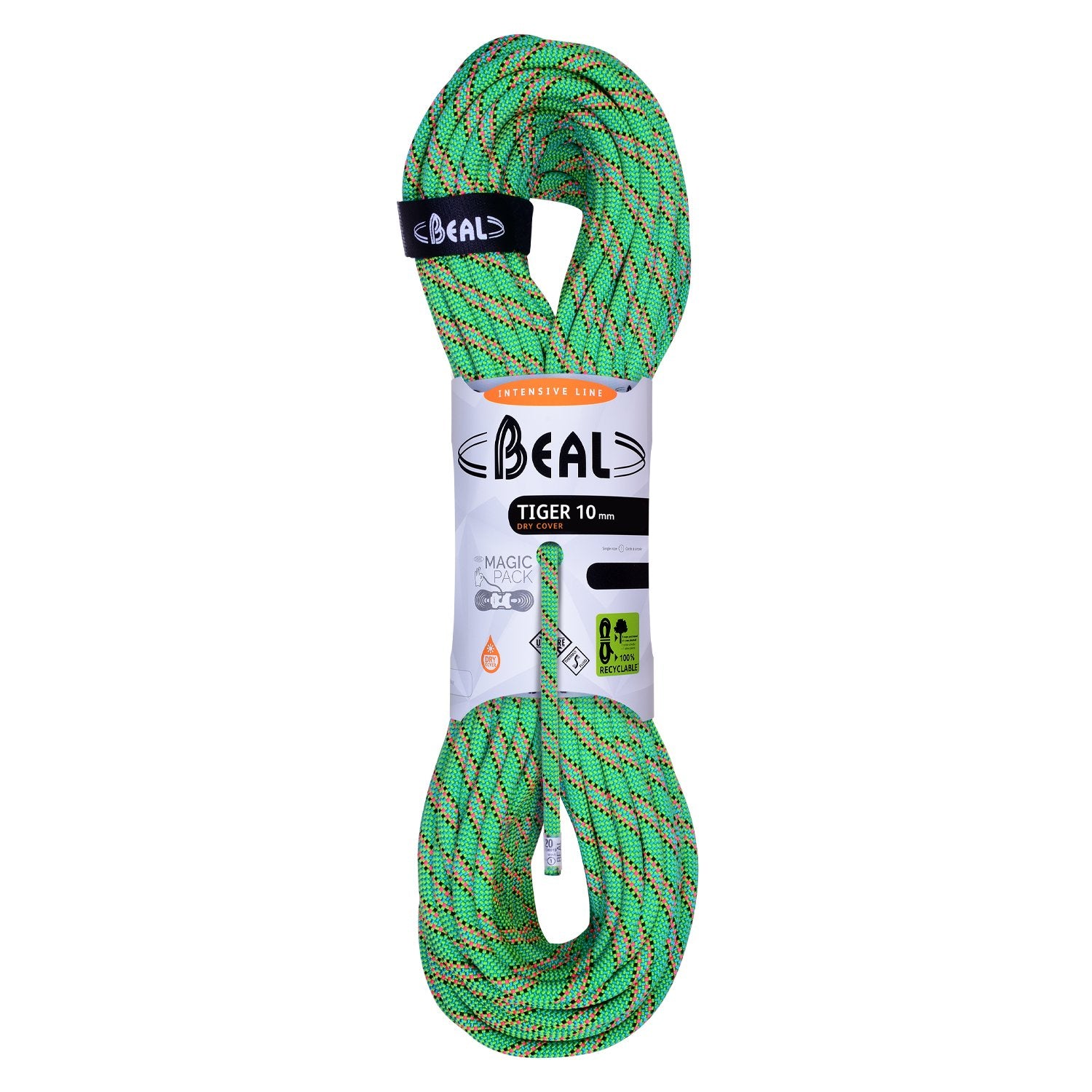 Tiger 10mm 70m Unicore Drycover Vert