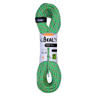 Load image into Gallery viewer, Tiger (10mm 70m) - unicore drycover, green, climbing rope
