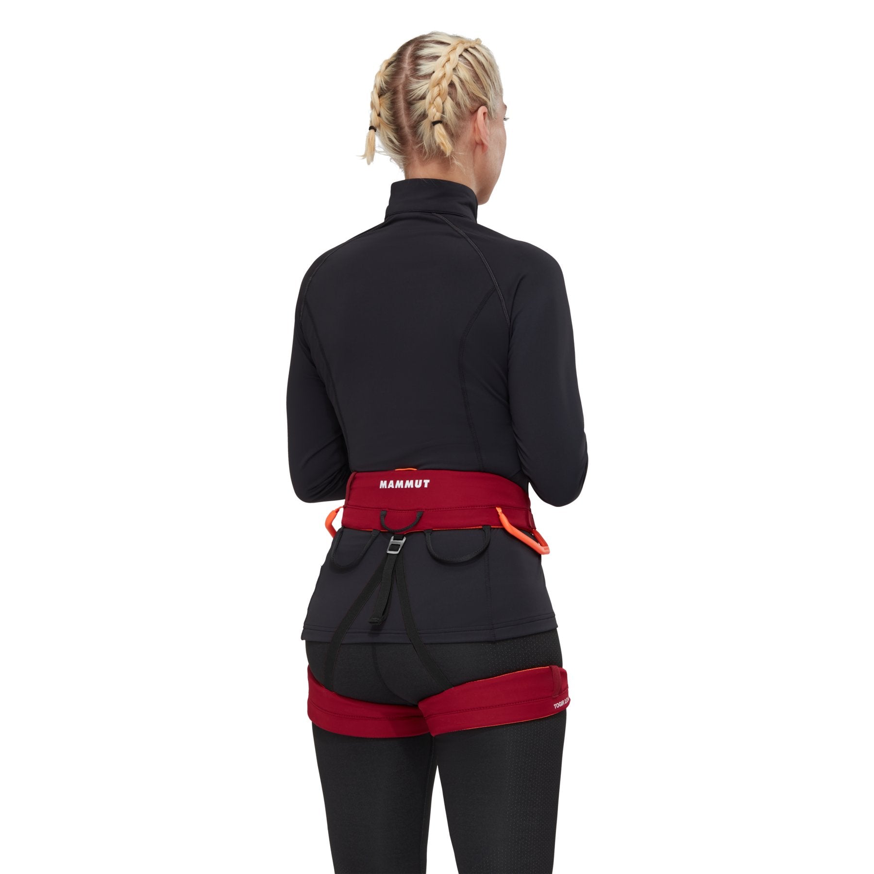 Togir 2.0 3 slide - blood red, women's climbing harness