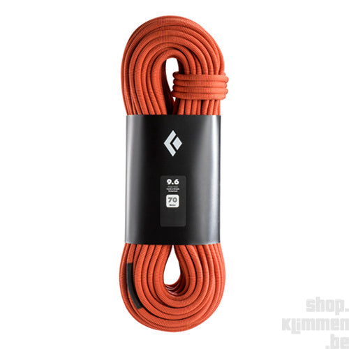 9.6mm (80m) - red, climbing rope
