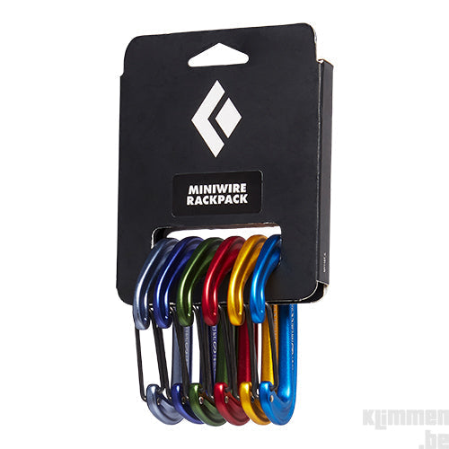 MiniWire RackPack, non-locking carabiners