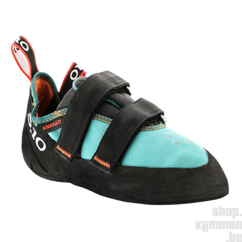 Anasazi LV - collegiate aqua/core black/red, women's climbing shoes