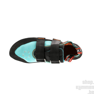 Load image into Gallery viewer, Anasazi LV women&#39;s - collegiate aqua/core black/red, climbing shoes
