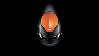 Load and play video in Gallery viewer, Sirocco - white/orange, climbing helmet by Petzl.
