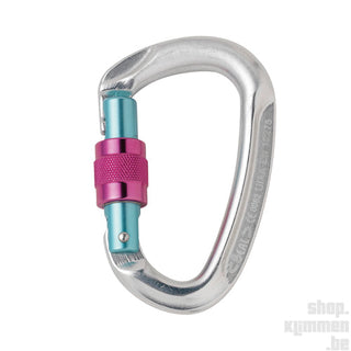 Load image into Gallery viewer, Be One Screw - fuchsia, locking carabiner
