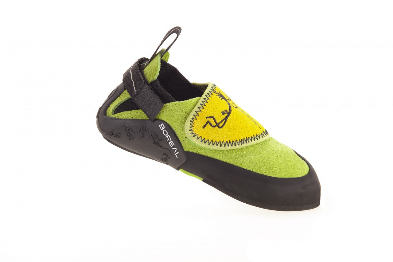Ninja Junior - vert/jaune, chaussons d'escalade enfant