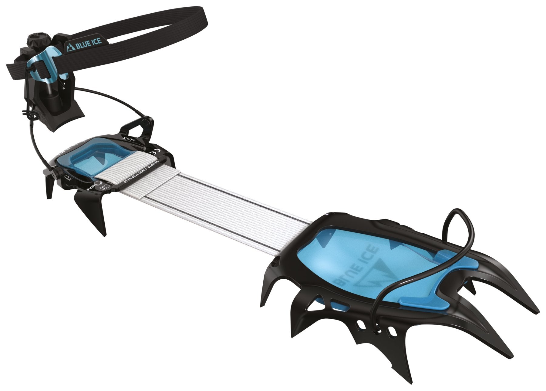 Harfang Alpine, crampons en acier 12-points