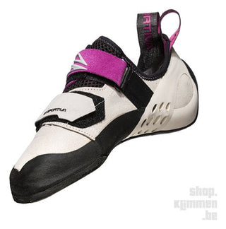 Load image into Gallery viewer, Katana Woman - white/purple, women&#39;s climbing shoes

