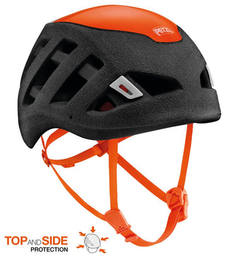 Load image into Gallery viewer, Sirocco - black/orange, climbing helmet
