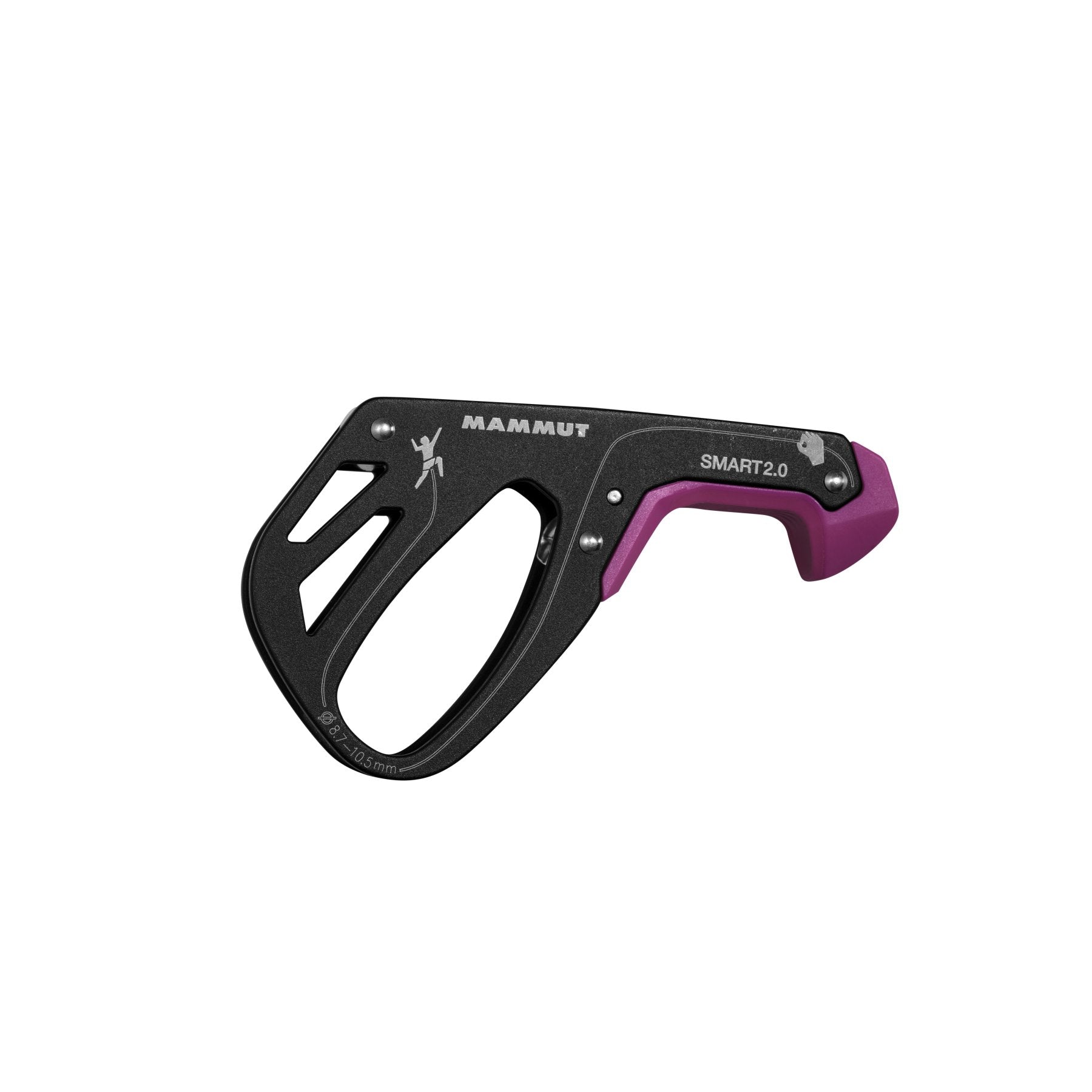 Smart 2.0 - black, belay device