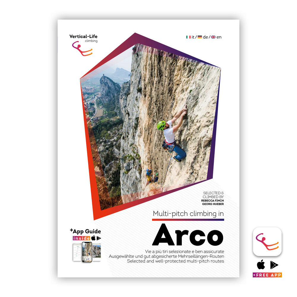 Arco multi-pitch climbing (2017), guidebook