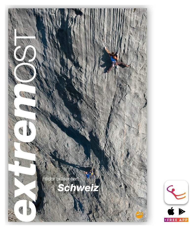 Switzerland Extrem Ost, sport and multi-pitch climbing (2013), guidebook
