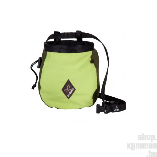 Chalk Bag with belt - lime