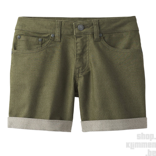 Kara - cargo green, women's climbing shorts