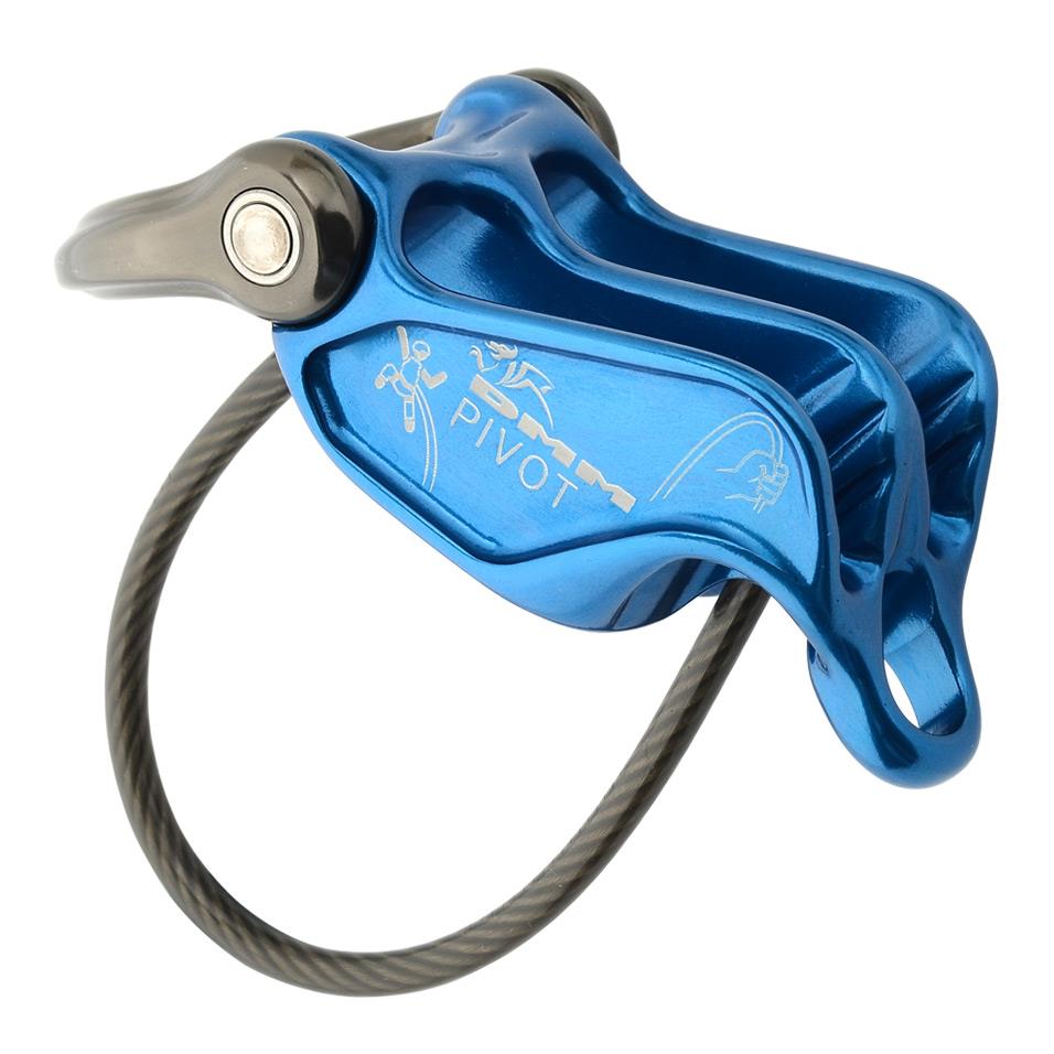 Pivot - blue, belay device