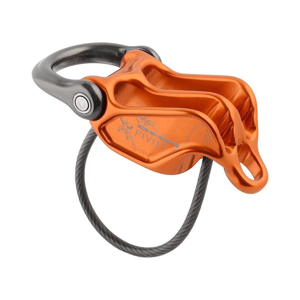 Pivot - orange, belay device