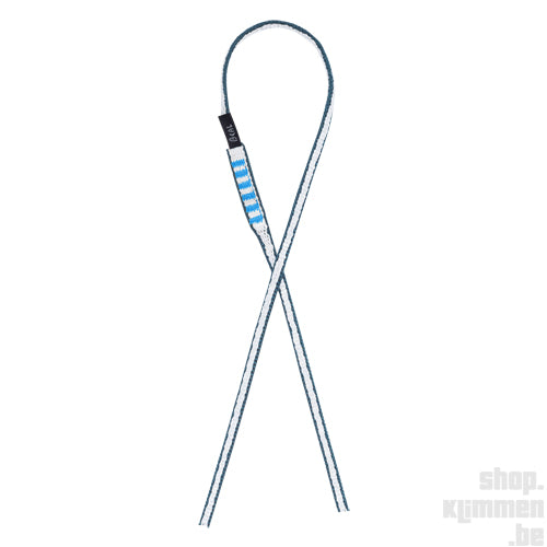 Dyneema Sling (6mm, 60cm) - groen, genaaide sling