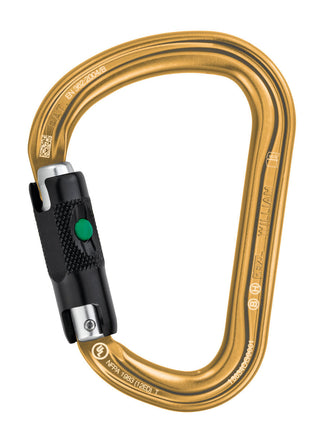 Load image into Gallery viewer, William Ball-lock - gold, HMS carabiner
