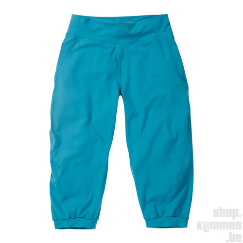 Roll Top Capri - pagoda blue, 3/4 pants women's